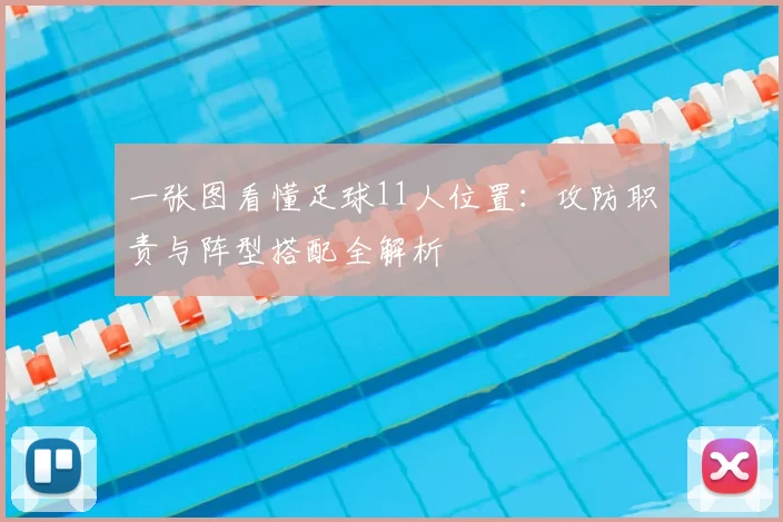 一张图看懂足球11人位置:攻防职责与阵型搭配全解析